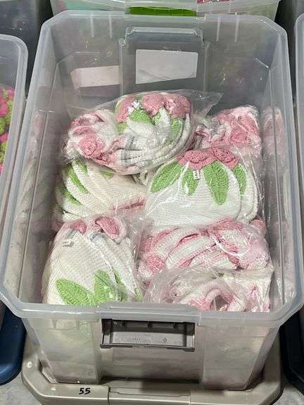 NEW BEBE CHAPEAU WHITE & PINK CROTCHET CAPS FOR TODDLERS MOST 2-8YRS