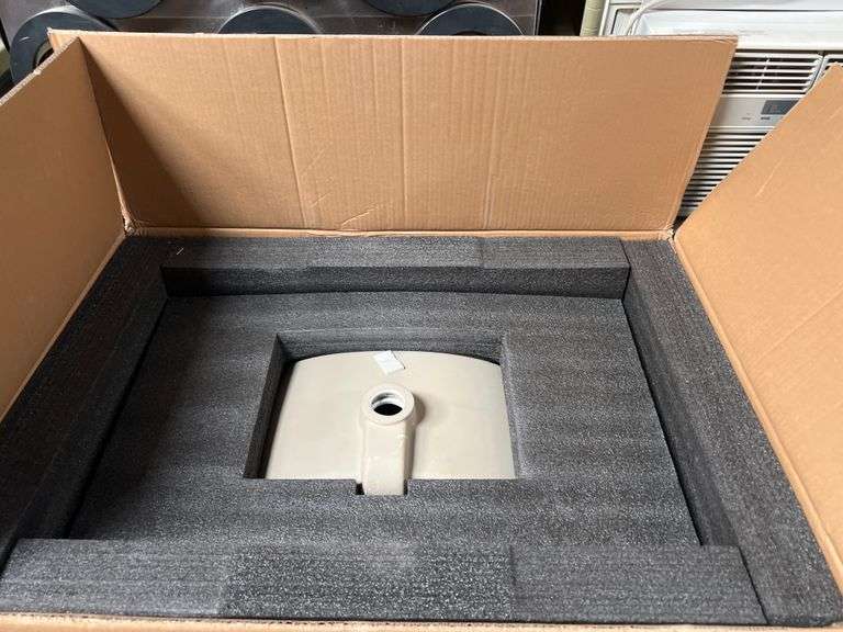 WHITE 30" UNDERMOUNT SINGLE FAUCET BATHROOM SINK MODEL 30IN425CE SKU: W1882P180704