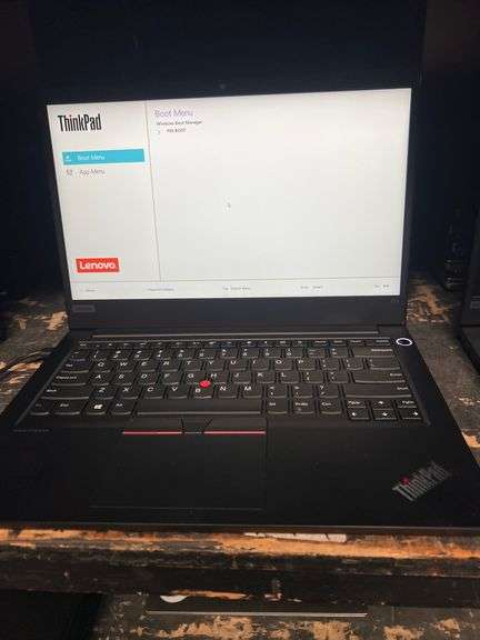 LENOVO THINKPAD E14 LAPTOP ORIGINALLY WITH CORE I5 10TH GEN INTEL NO MEMORY BUT MOST POWER ON