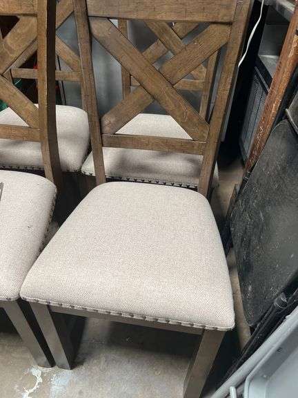 SIGNATURE DESIGN ASHLEY DINING UPHOLSTERED SIDE CHAIR D631-01 EACH WITH TAGS