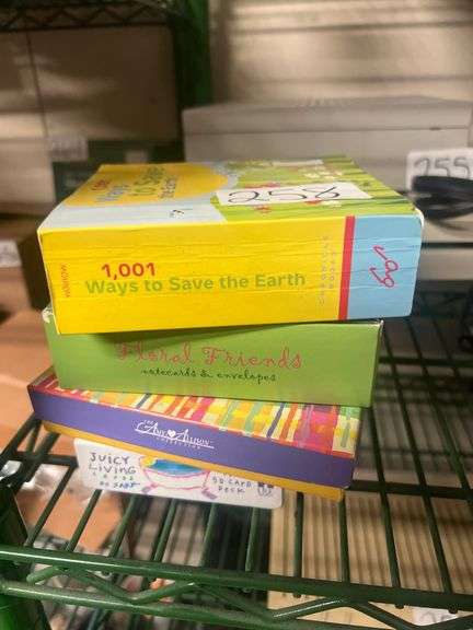 NOTECARDS AND CUTE BOOK