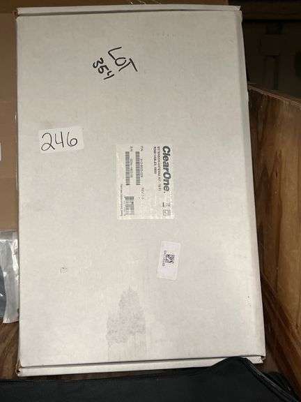 CLEAR ONE EXTENSION ANTENNA KIT 75FT RG58 CABLES M550 PN: 910-6005-028 REV 1.0