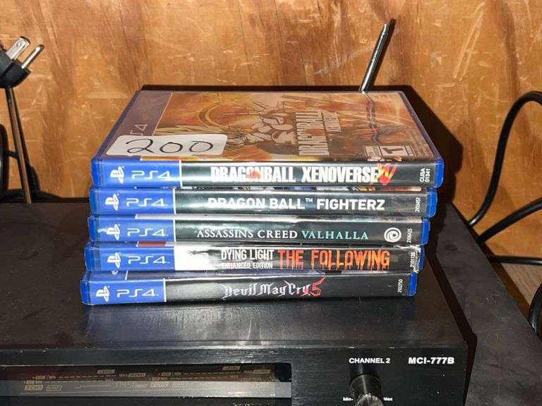 PS4 VIDEO GAMES