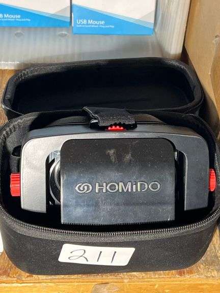HOMIDO KIDS VR HEADSET IN TRAVEL CASE