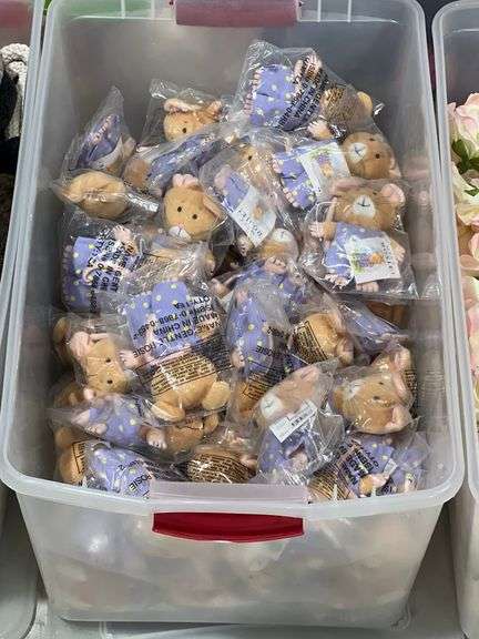 GENTLE ROSIE PLUSH FIGURE EACH NEW INDIVIDUALLY PACKAGED APROX 5"H