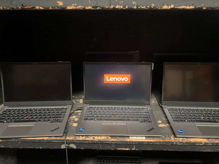 LENOVO THINKPAD E14 LAPTOPS NO MEMORY BUT MOST POWER ON