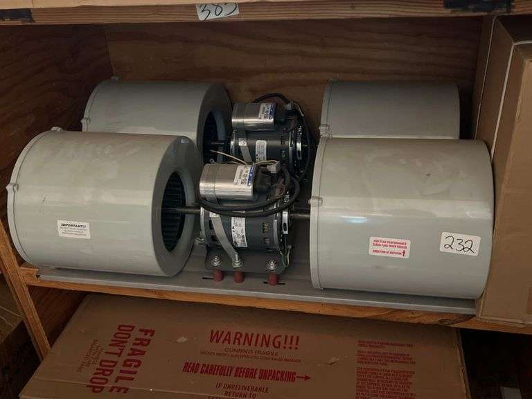 MARS AIR SYSTEMS MODEL HV2144-3UA-TS INDUSTRIAL AIR CURTAIN 115V 1PH 60Hz 1HP IN TITANIUM SILVER COLOR PULLED FROM WORKING ENVIRONMENT