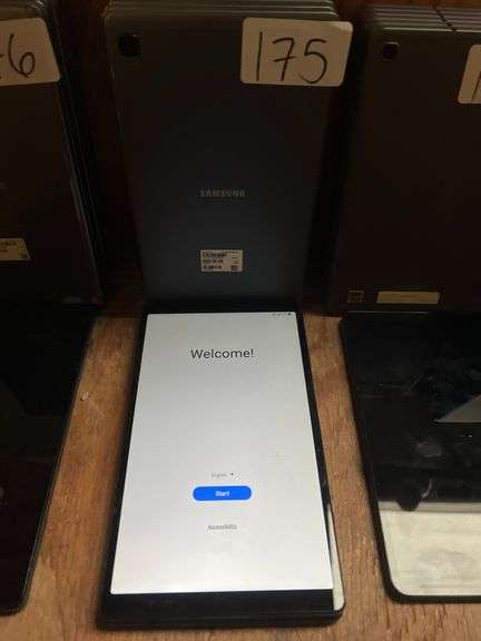 SAMSUNG GALAXY TAB A ANDROID TABLETS SM-T227U MOST TESTED AND POWER ON BUT SOME PASSWORD PROTECTED