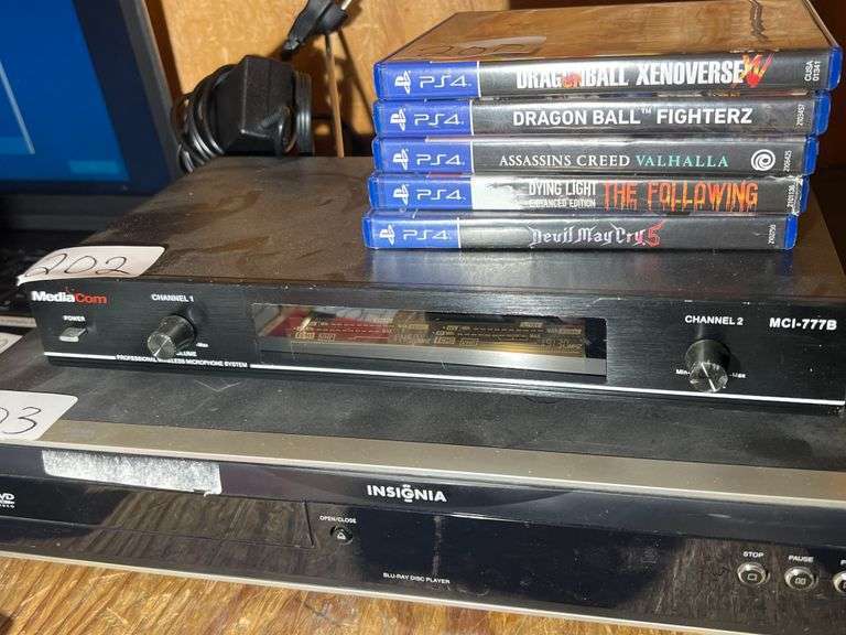 MEDIACOM PROFESSIONAL WIRELESS MICROPHONE SYSTEM MCI-777B