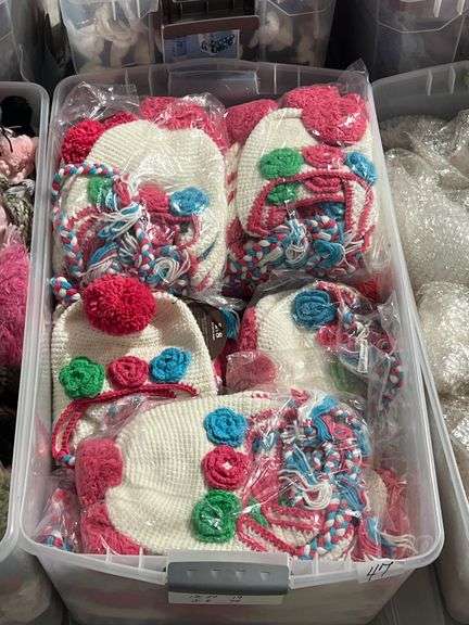 BRAND NEW HANDCRAFTED CROCHET WHITE DECORATIVE CAPS FOR 2-8YRS OLD