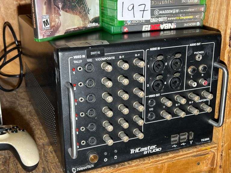 TRICASTER STUDIO NEWTEK TC350 SWITCH