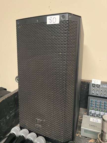 ELECTRO-VOICE ZLX-12BT SINGLE 12" 2-WAY POWERED LOUD SPEAKER WITH BLUETOOTH AUDIO STREAMING, POWER CABLE INCLD.