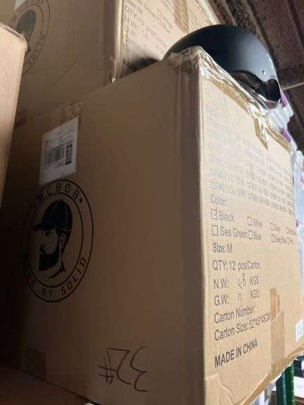 MCBOB KIDS BLACK MEDIUM SKATEBOARD HELMET FM0109B-A08