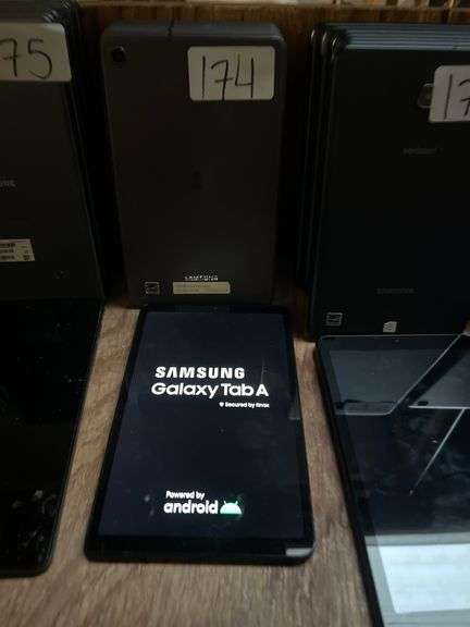 SAMSUNG GALAXY TAB A ANDROID TABLETS T307U.03 FOR AT&T & VERIZON MOST TESTED AND POWER ON BUT SOME PASSWORD PROTECTED