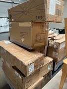 WIDE VARIETY OF CEILING FAN FIXTURES INCLUDING SMART FANS, ALL NEVER USED BUT OPENED POTENTIALLY MISSING HARDWARE