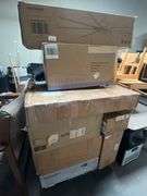 WIDE VARIETY OF CEILING FAN FIXTURES INCLUDING SMART FANS, ALL NEVER USED BUT OPENED POTENTIALLY MISSING HARDWARE