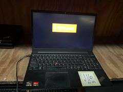 LENOVO THINKPAD E15 LAPTOP WITH AMD RYZEN 4000 SERIES 7 AND RADEON GRAPHICS, POWERS ON NO MEMORY
