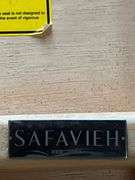 SAFAVIEH NEW YORK HOME LUCCA RETRO NATURAL WOOD DINING CHAIR APROX 17"x34"H RETAIL $71 EA.