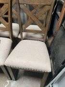 SIGNATURE DESIGN ASHLEY DINING UPHOLSTERED SIDE CHAIR D631-01 EACH WITH TAGS