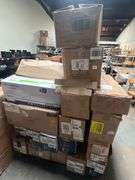 WIDE VARIETY OF CEILING FAN FIXTURES INCLUDING SMART FANS, ALL NEVER USED BUT OPENED POTENTIALLY MISSING HARDWARE