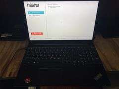 LENOVO THINKPAD E15 LAPTOP WITH RADEON GRAPHICS, POWERS ON NO MEMORY