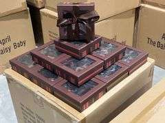 6"SQ. x 2" GIFT BOX WITH LID ALL BRAND NEW SOLD PER INDIVIDUAL GIFT BOX