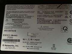 F5 NETWORKS BIG-IP SERIES MODEL i7000