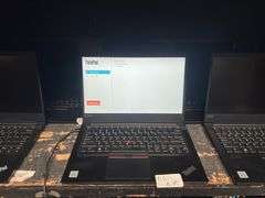 LENOVO THINKPAD E14 LAPTOPS ORIGINALLY WITH CORE i5 INTEL, NO MEMORY BUT MOST POWER ON