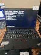 LENOVO THINKPAD P14s LAPTOP WITH AMD RYZEN PRO 7, NO MEMORY BUT POWERS ON