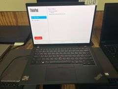 LENOVO THINKPAD P14s LAPTOP WITH AMD RYZEN PRO 7, NO MEMORY BUT POWERS ON