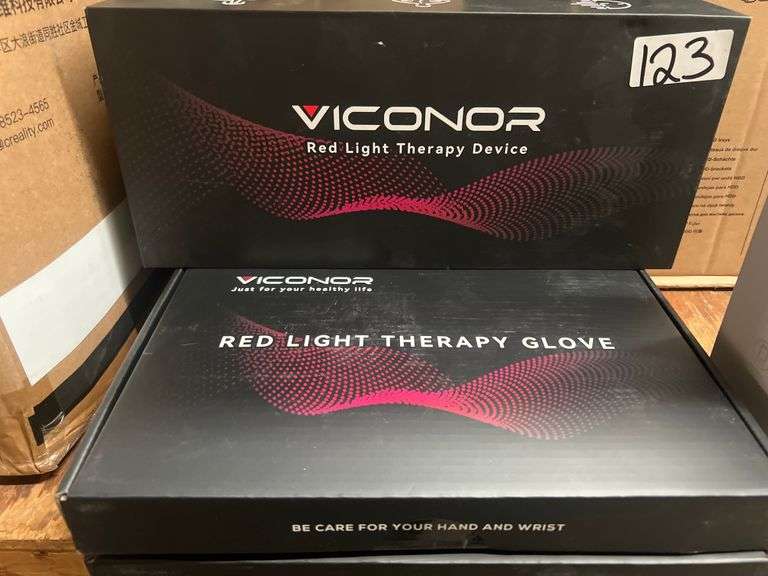 VICONOR RED LIGHT THERAPY DEVICE FOR HAND AND BACK