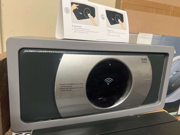 ELSAFE ASSA ABLOY SENTINEL II RFID PH III, SR41 HOTEL ROOM SAFE RIGHT HINGED SR41WFA63041201 APPEAR NEW IN BOX