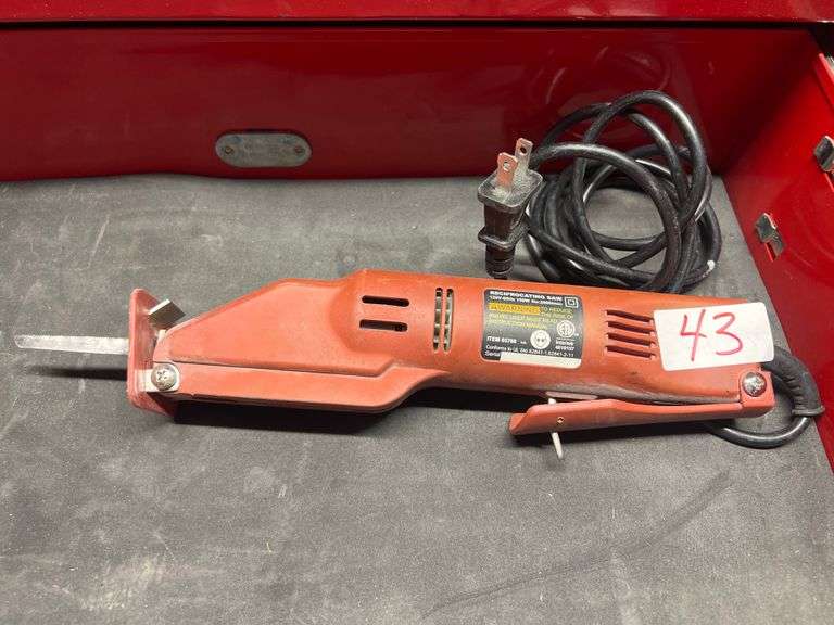 Chicago Electric Reciprocating Saw 65766