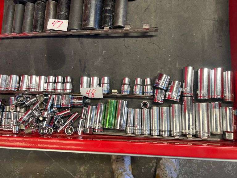 Snap On, Quinn & Assorted Sockets