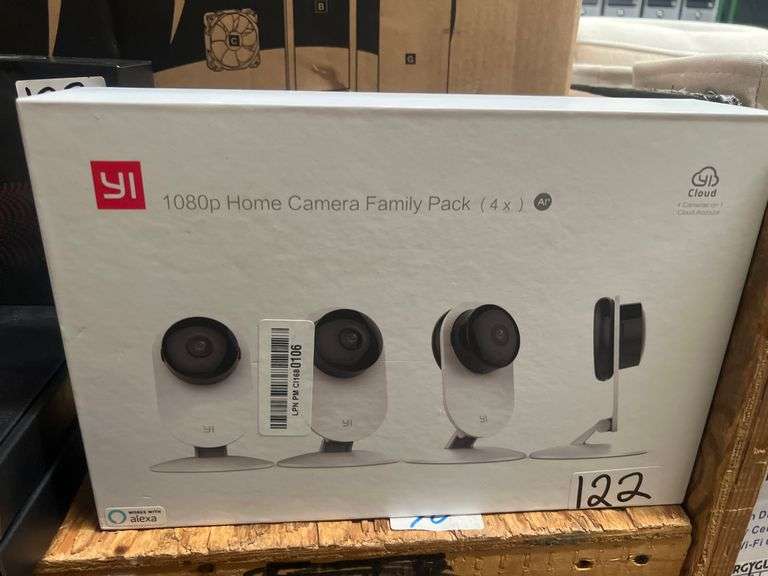 YI 1080P HOME CAMERA FAMILY PACK CLOUD BASED MODEL YYS.2016