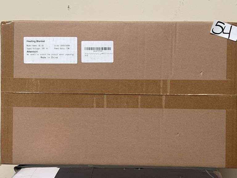 DEDEO GRAPHENE HEATING BLANKET 60"x78" DARK GREY MODEL HL-20 72W