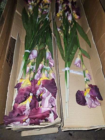 AMERICAN BEST PLUM ARTIFICIAL FLOWER STEM APROX 32"