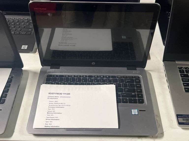 HP ELITEBOOK 840 G3 LAPTOP WITH CORE i5 vPRO INTEL UNTESTED
