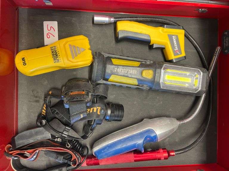 Franklin Sensors Braun Hawkeye Lights Stud Finder Etc