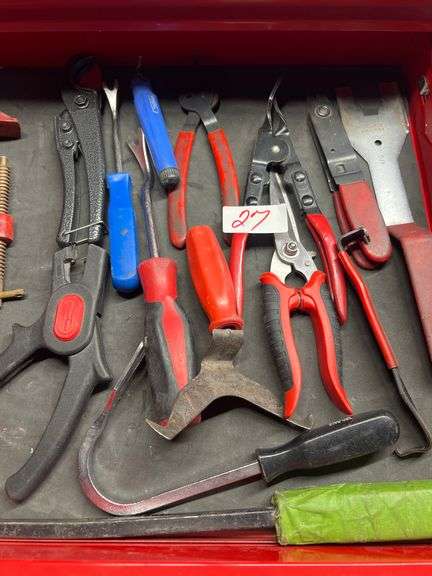Assorted Interior Clip Tools including Snap-On Brand Bluepoint