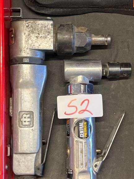 Ingersoll Rand 312 & Central Pneumatic Air Angle Die Grinder 62439