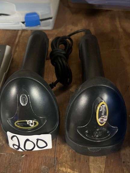 TEST HOUND 5V 0.5A BARCODE SCANNER WITH SINGLE USB CABLE INCLD.