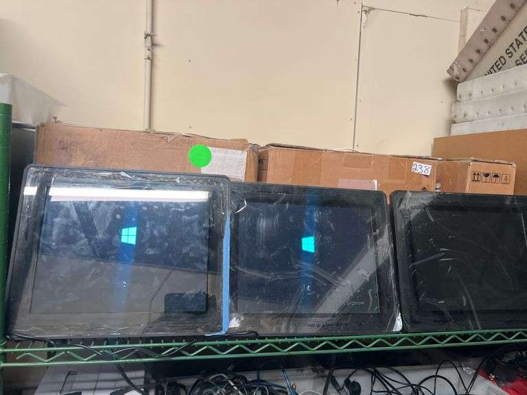 BIO-DISPLAY GEST150AU-SC01-OT-R  REV.B COMPUTER SCREEN WITH WINDOWS AND INTEL INSTALLED IN EACH ORIGINALLY USED FOR TESLA CHARGING STATION SO EACH HAS SOFTWARE INCLD.