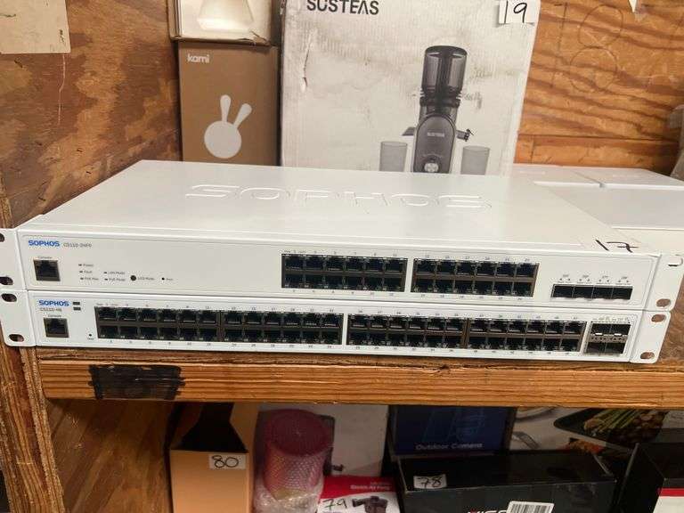SOPHOS CS110-24FP & CS110-48 NETWORK SWITCHES