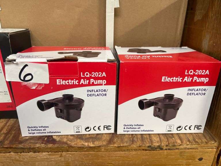 ZONGOOL ELECTRIC AIR PUMP INFLATE / DEFLATE MODEL LQ-202A FOR AUTOMOTIVE USE