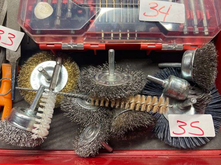 Wire Brush and other Assorted Attachments