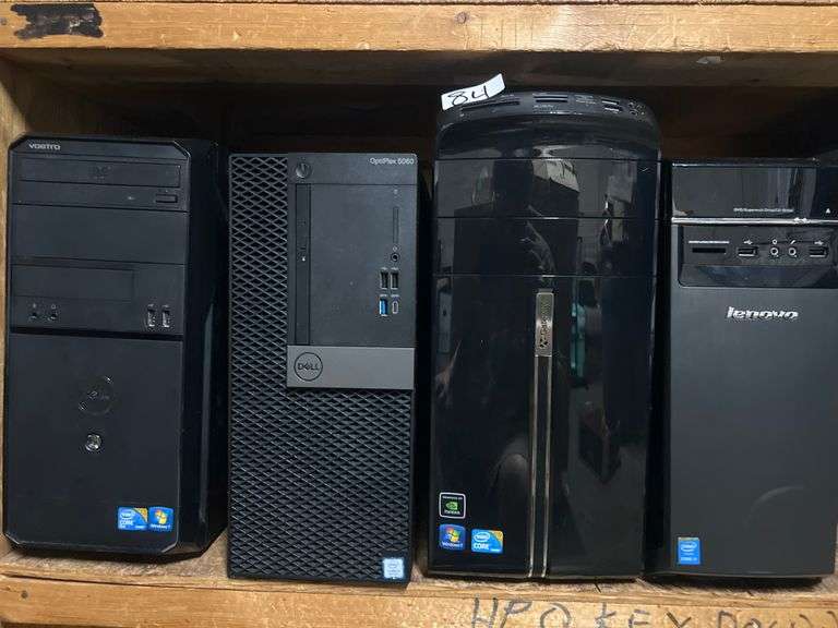 COMPUTER TOWERS INCLUDING DELL VOSTRO CORE DUO ; LENOVO CORE i7 INTEL ECT