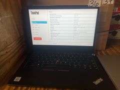LENOVO THINKPAD E14 LAPTOP CORE i5 10TH GEN POWERS ON WITH RAM BUT NO MEMORY