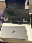 BLACK LOCKING BRIEFCASE WITH CODE INCLD.