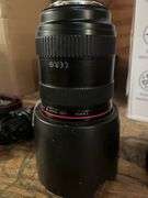 CANON ZOOM LENS EF 24-70mm 1:2.8 L USM MACRO 0.38m/1.3FT & EW-83F ATTACHMENT ]